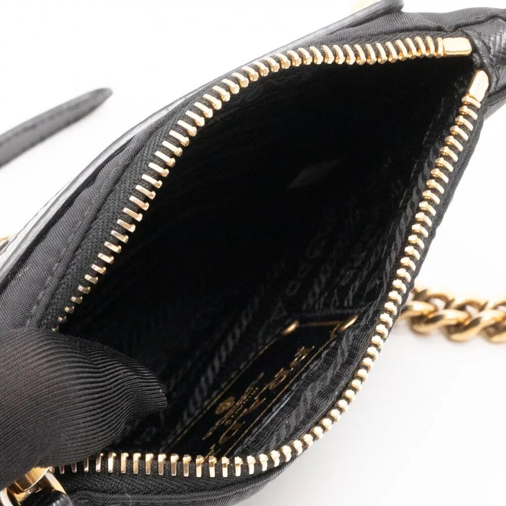 Prada Tessuto Oro Nylon Cutout Crossbody, Rare - Picture 15 of 15